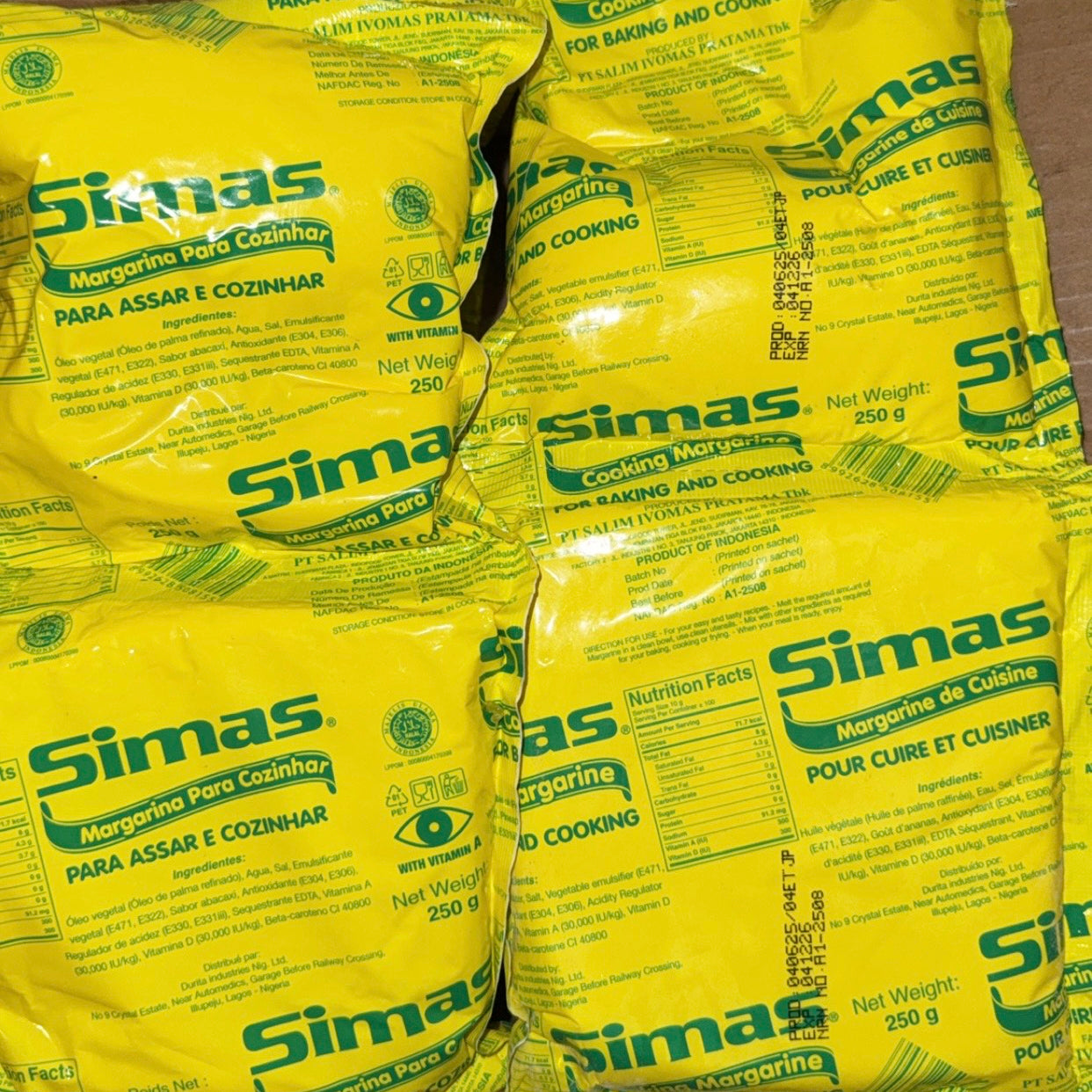 Simas butter 250g