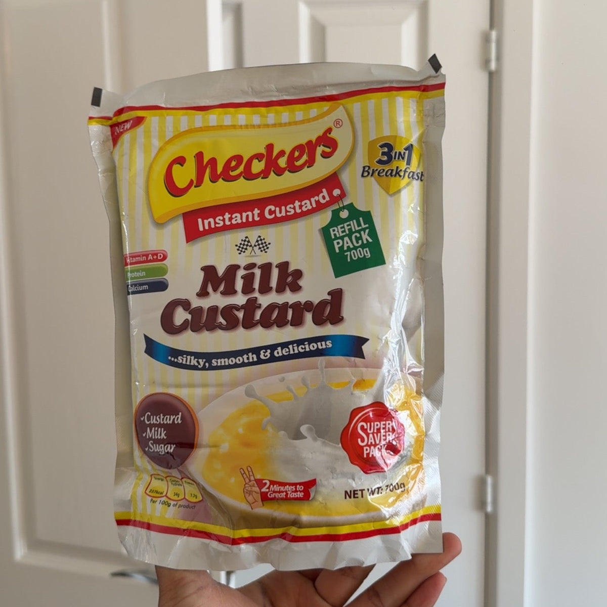 3 in 1 milk custard