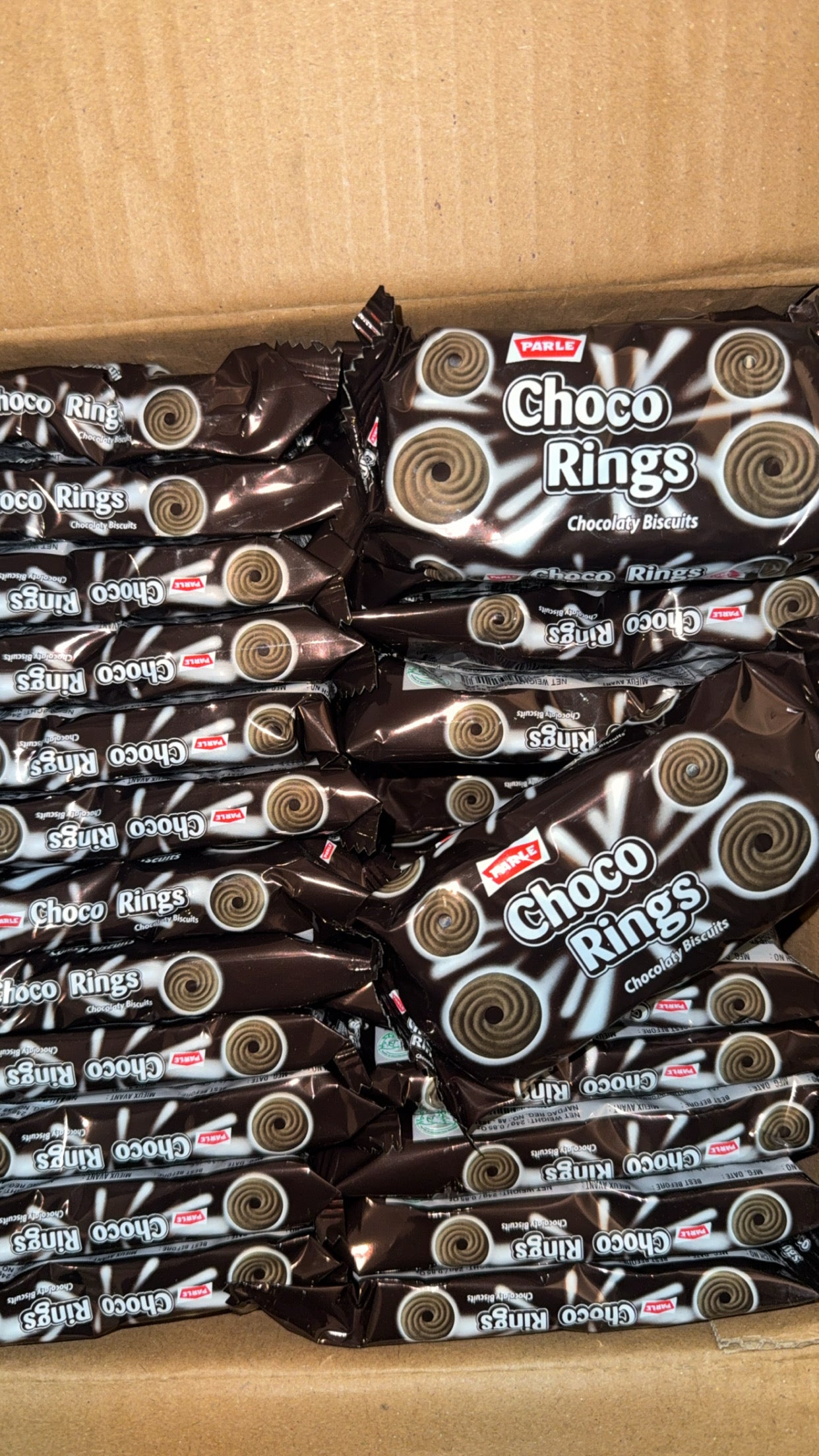 Choco ring biscuit