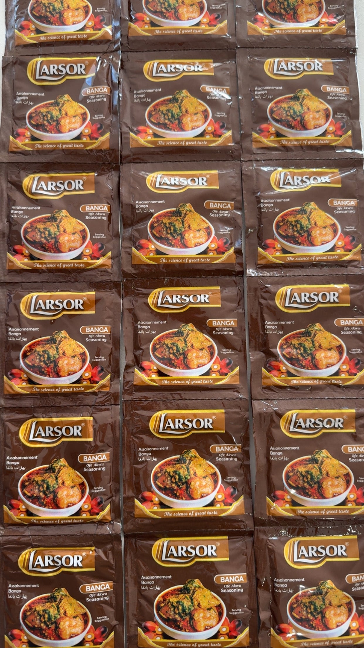 Larsor Banga (ofe Akwu seasoning) 5 sachet