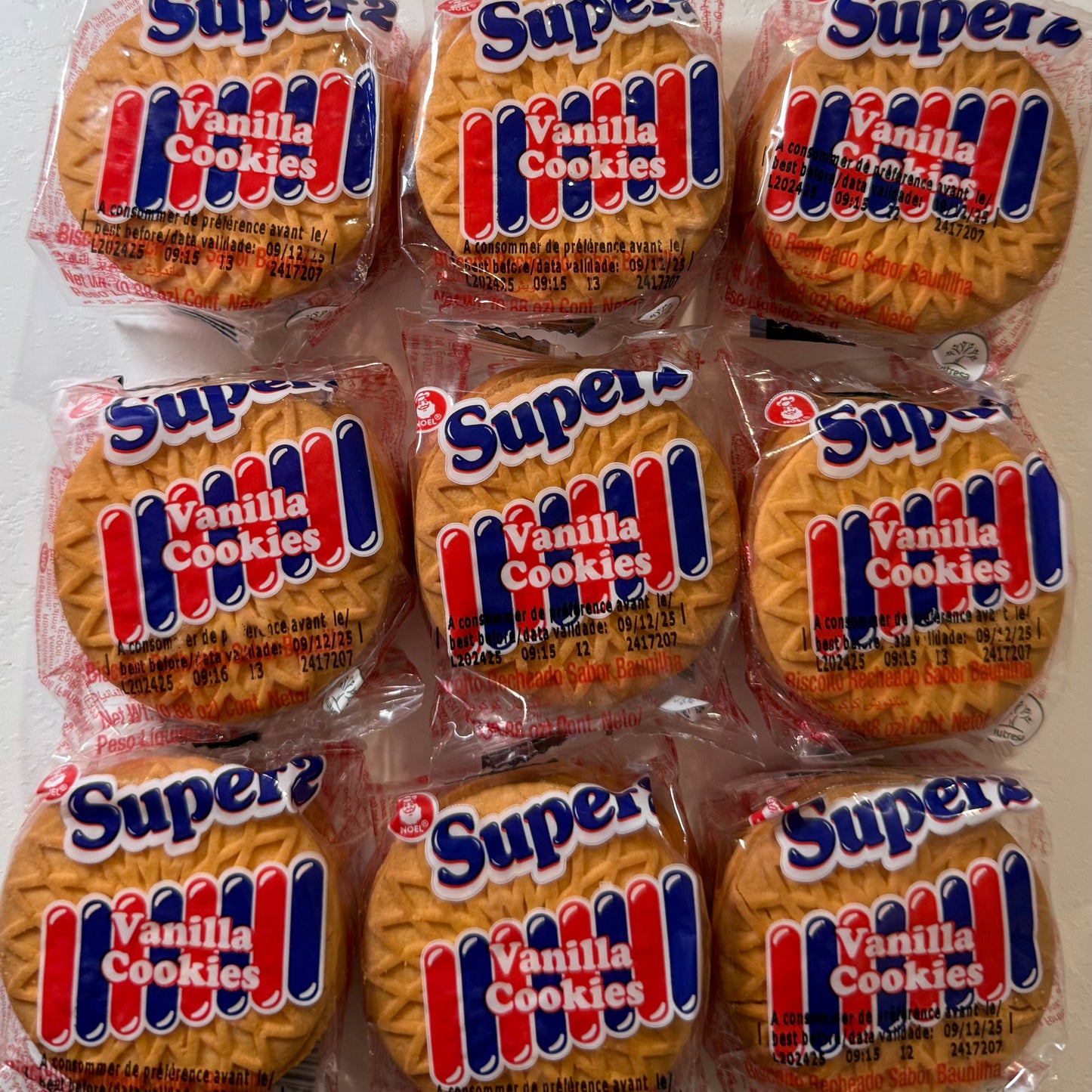 Super 2 biscuit (vanilla flavor) 3 pcs