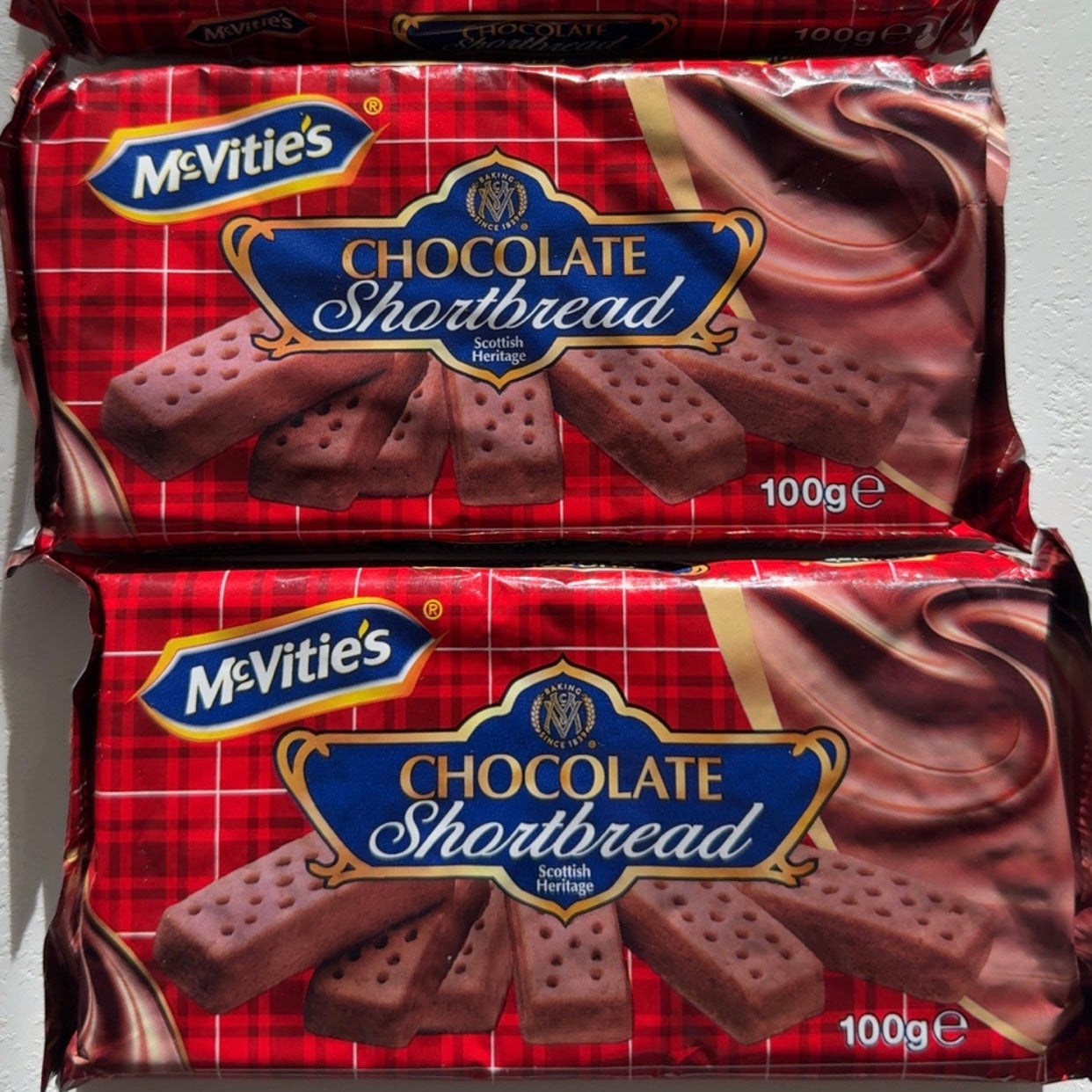 Chocolate shortbread