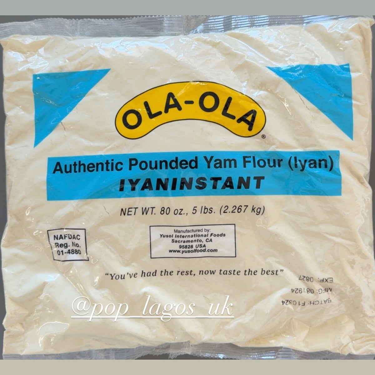 Ola Ola Poundo Yam. 2.2kg
