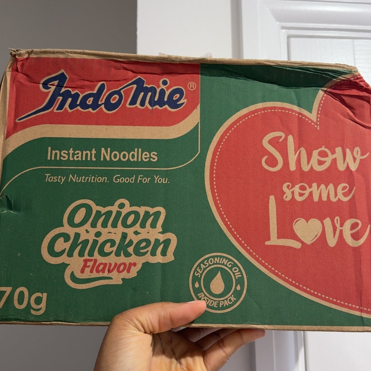 Onion Chicken flavour instant noddles(40 pieces)