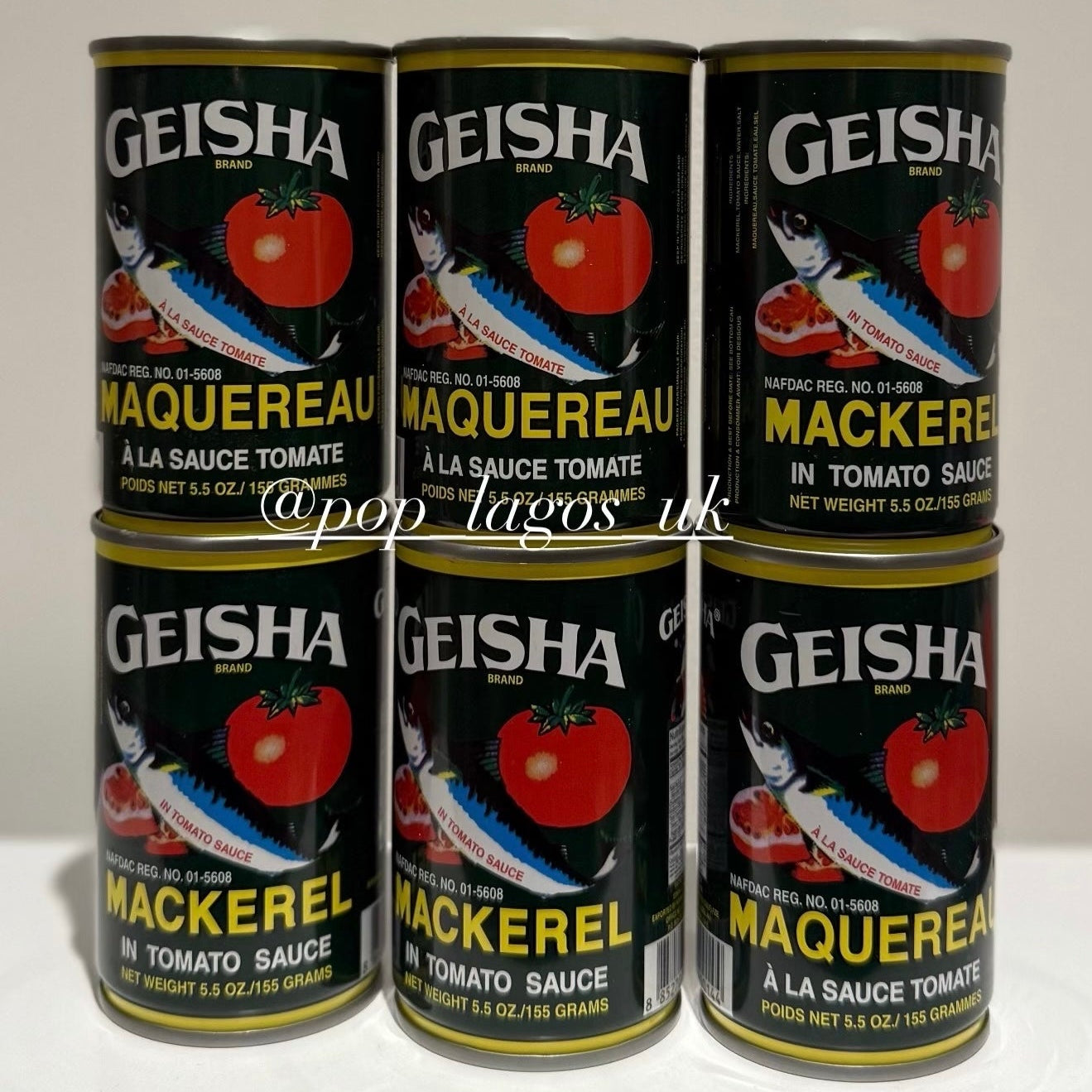 Geisha Mackerel in Tomato Sauce