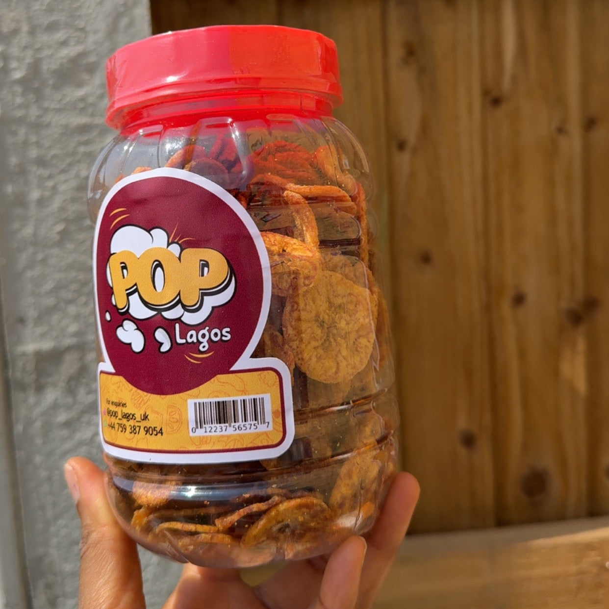 Ripe plantain chips