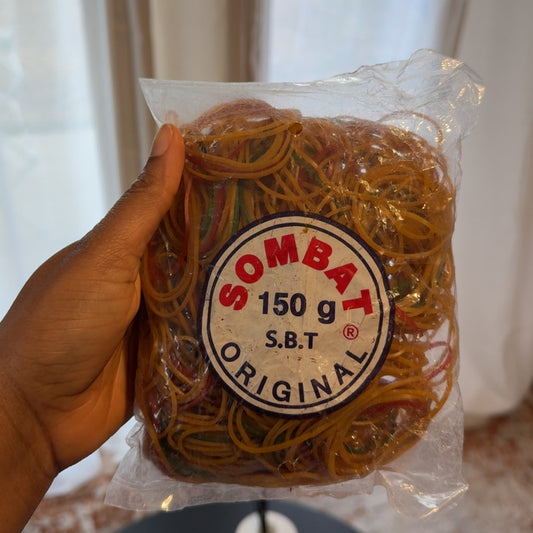 A pack of rubber band