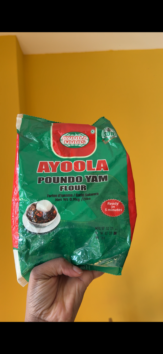 Ayoola poundo yam 900g