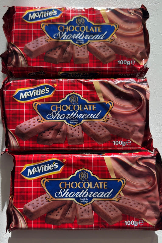 Chocolate shortbread