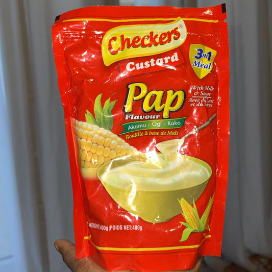 Checkers custard PAP
