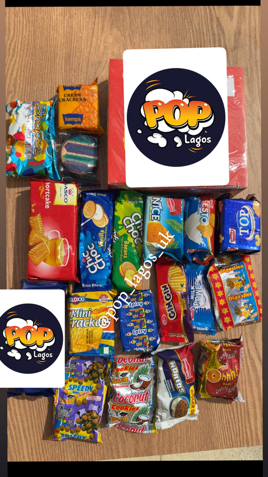 Lagos Biscuit Box: 25 mixed biscuits