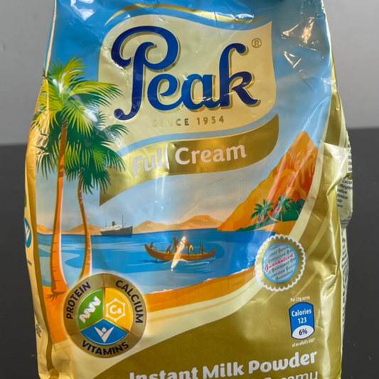 Full cream Peak milk